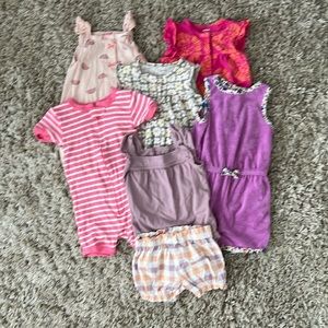 Carters 12 month baby girl bundle